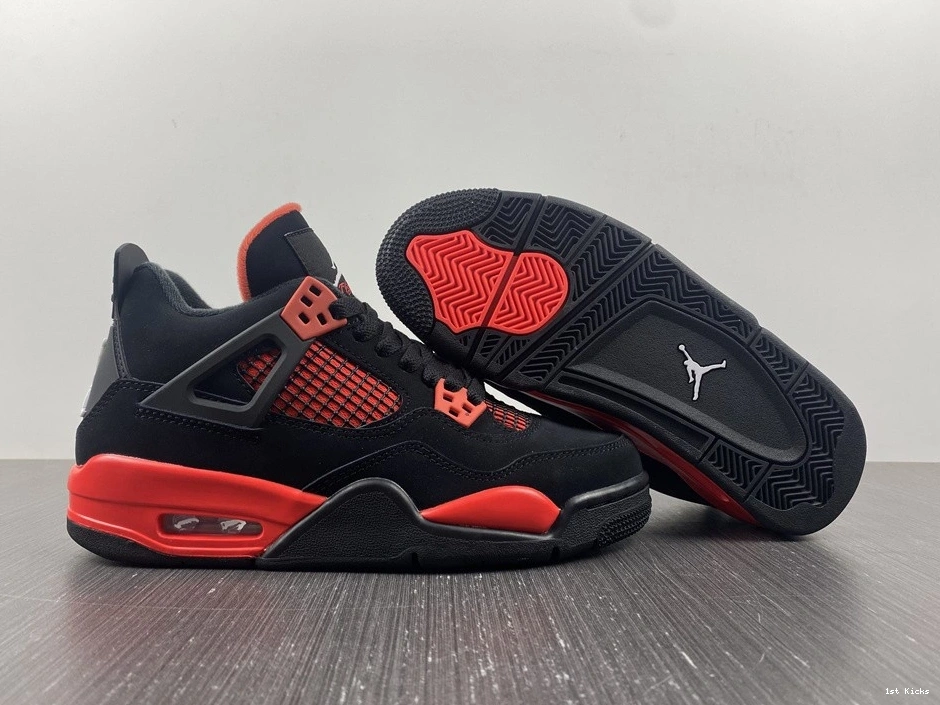 4 Thunder Jordan Air CT8527-016 Red 0404